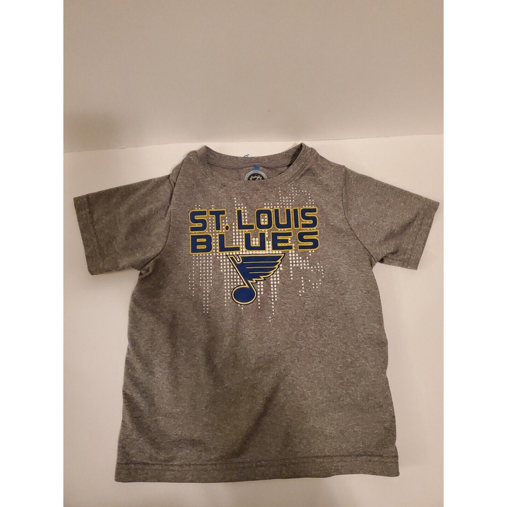Nhl Grey 4t Toddler Boys St‎ Louis Blues Shirt